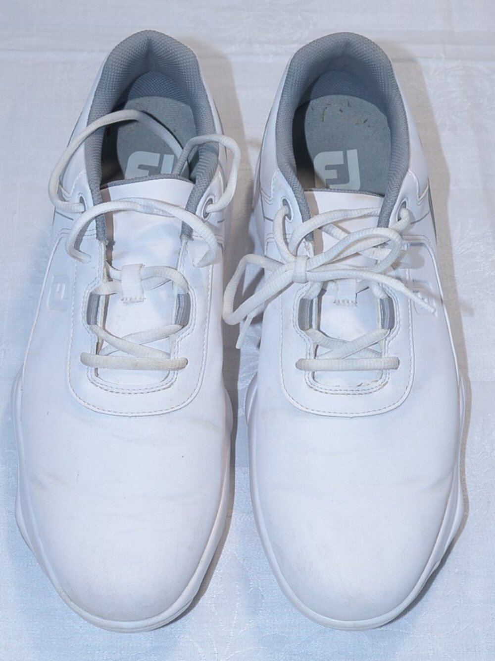 Footjoy white golf shoes 12M